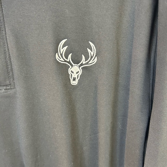 Bucked Up 1/4 Zip Compression Pullover – Black | Men’s XL - Picture 4 of 9